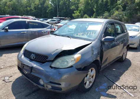 2004 Toyota Matrix Xr из США, поврежденный, VIN 2T1KR32E44C307014